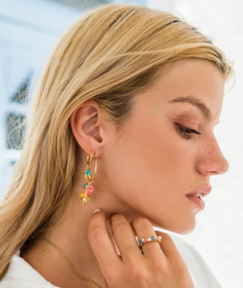 Coral Earring