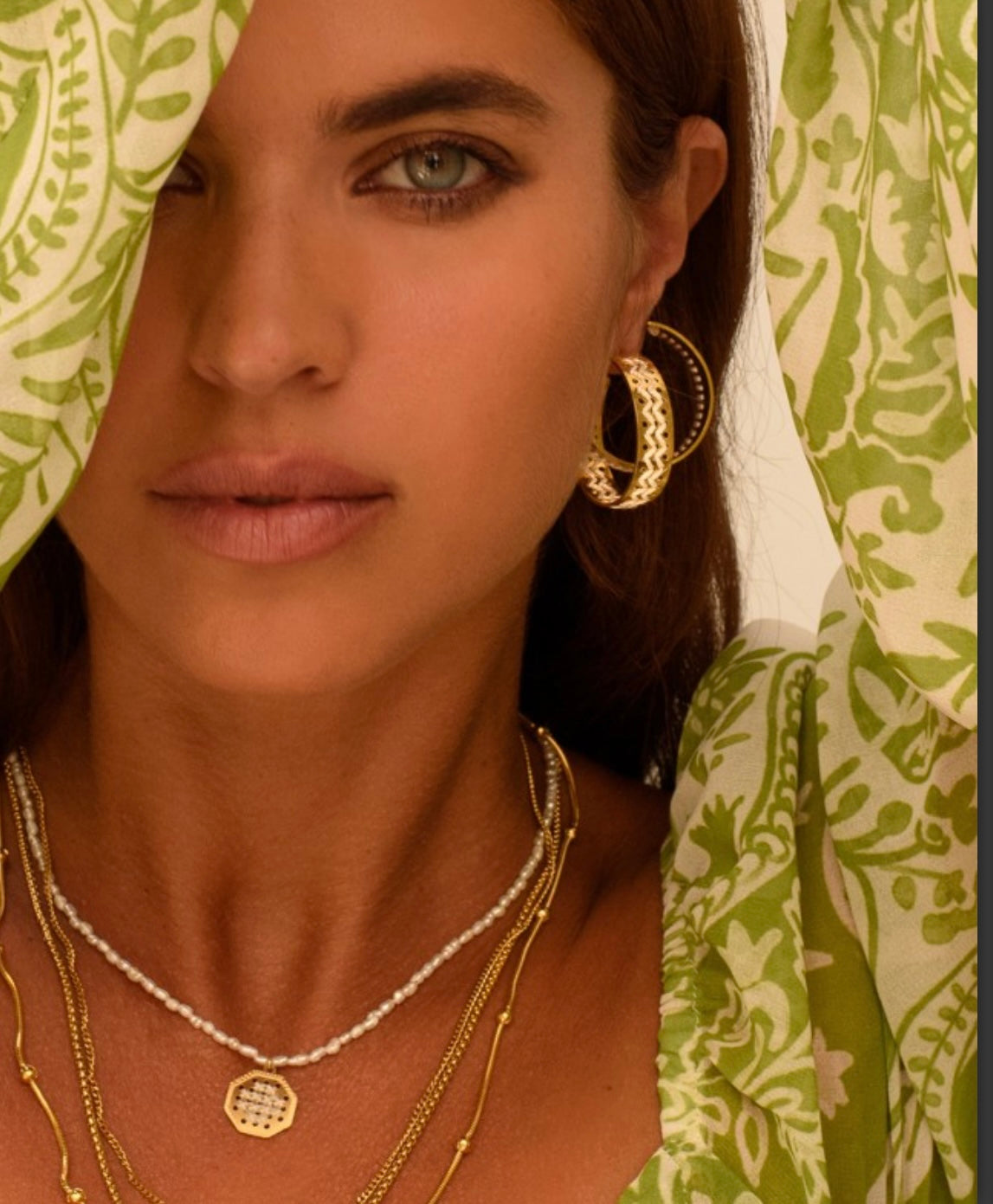 Zig zag hoops