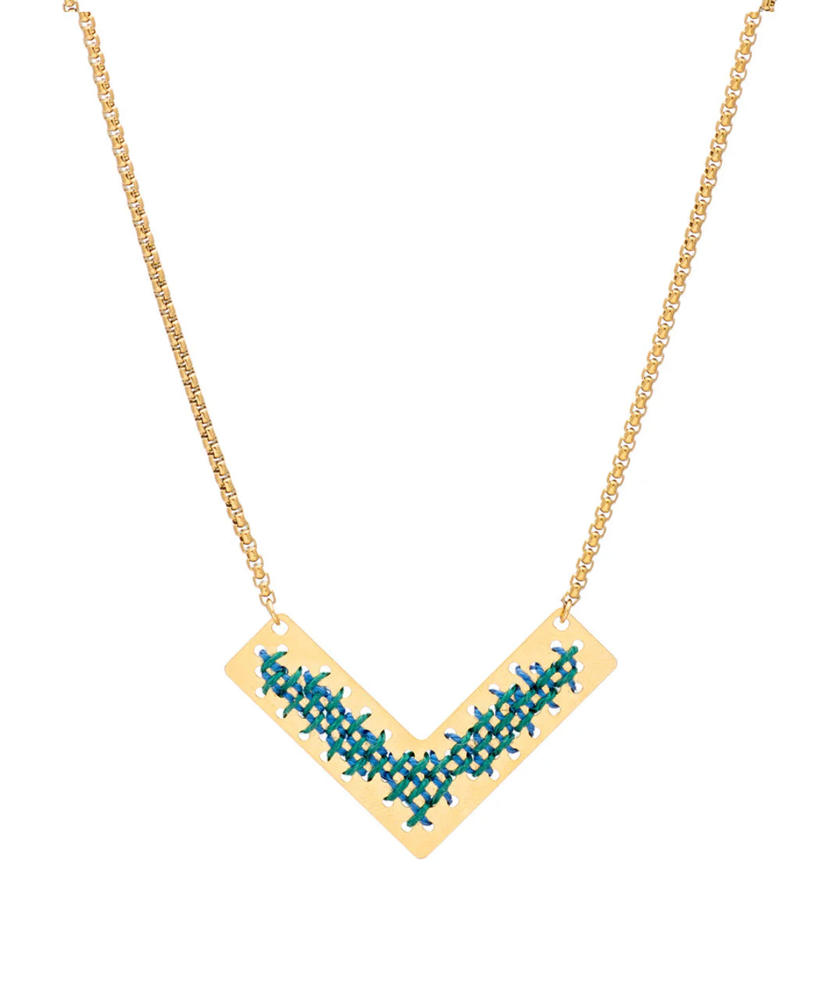 Kedima V heart necklace