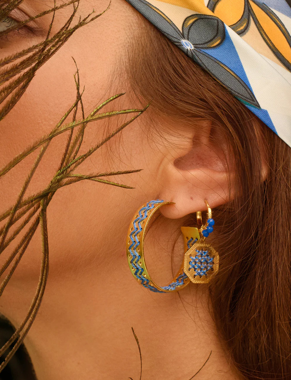 Zig zag hoops