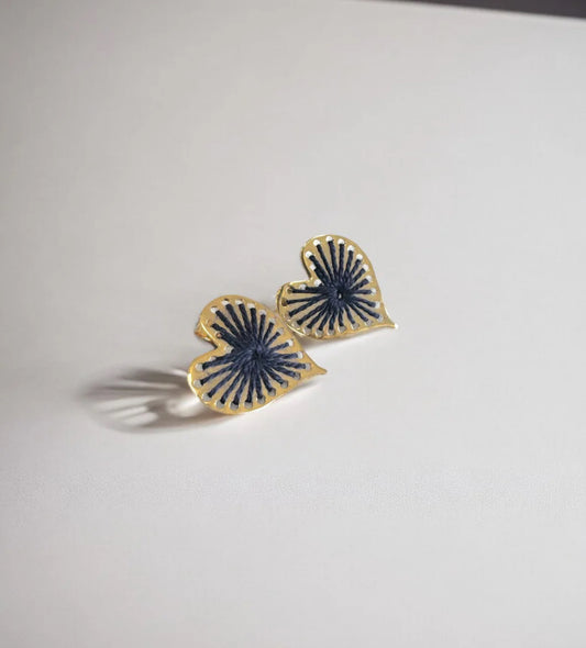 Heart threaded studs