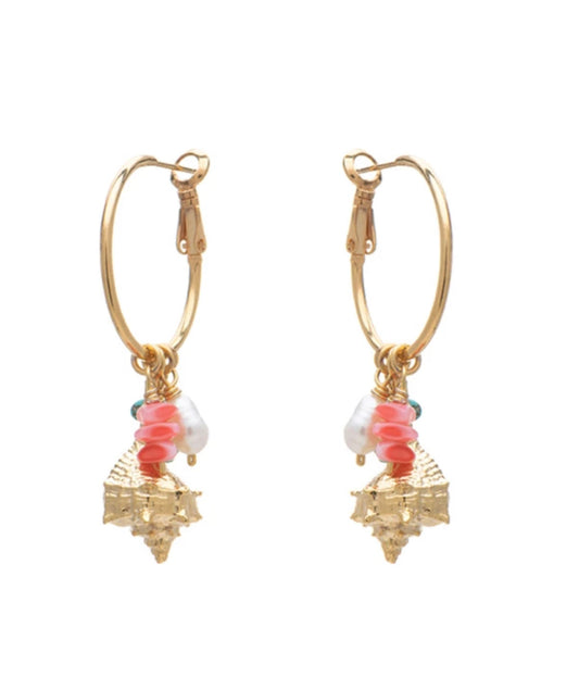Coral Earring