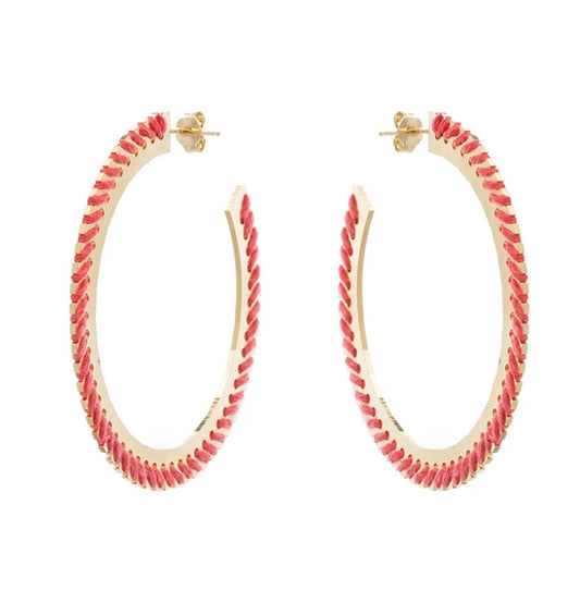 Embroided hoops