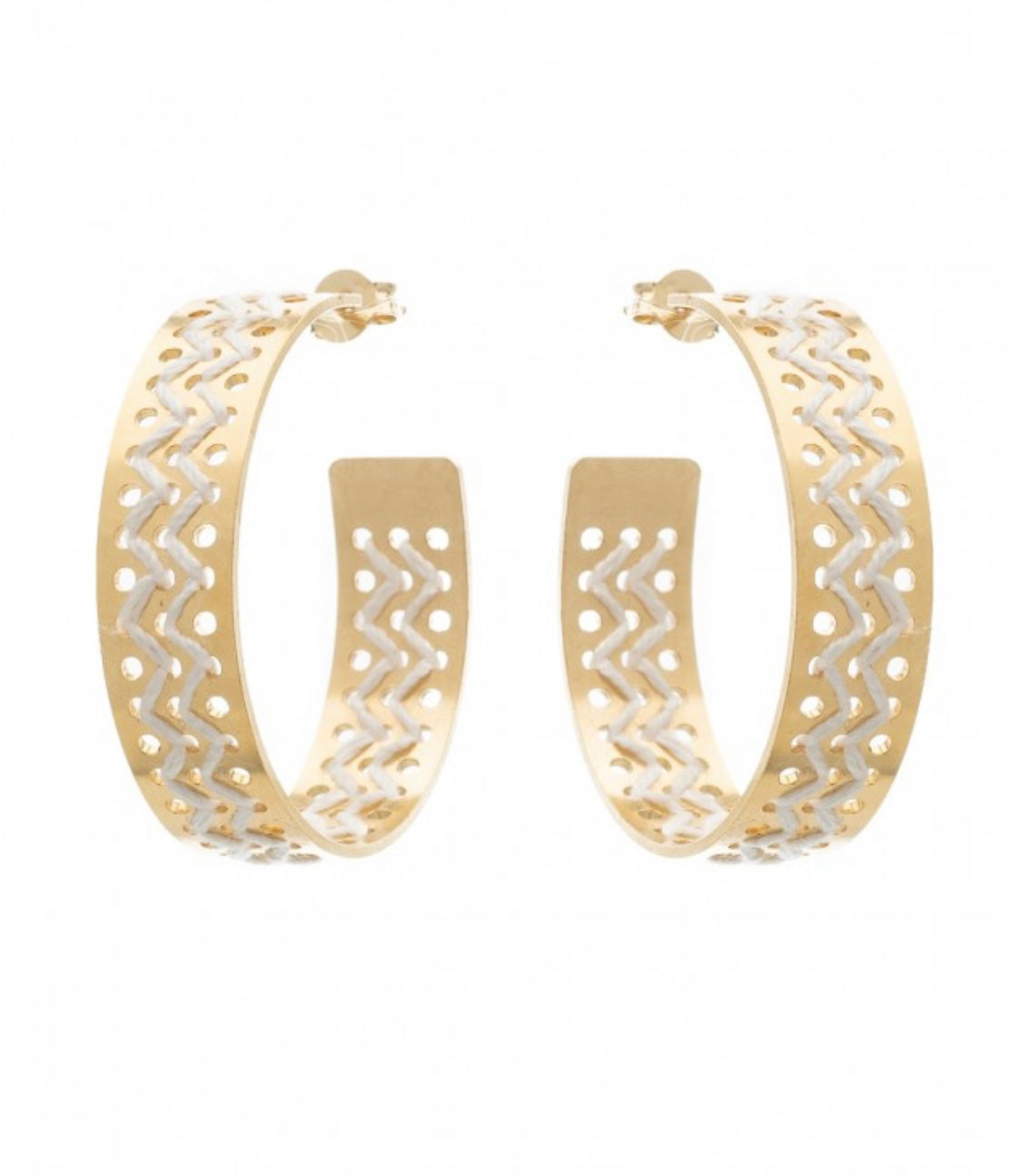 Zig zag hoops
