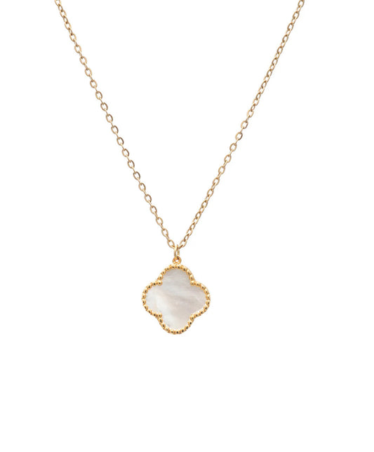 Flower  Nacar necklace